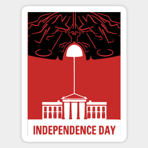 Independence Day Magnet by OtakuPapercraft